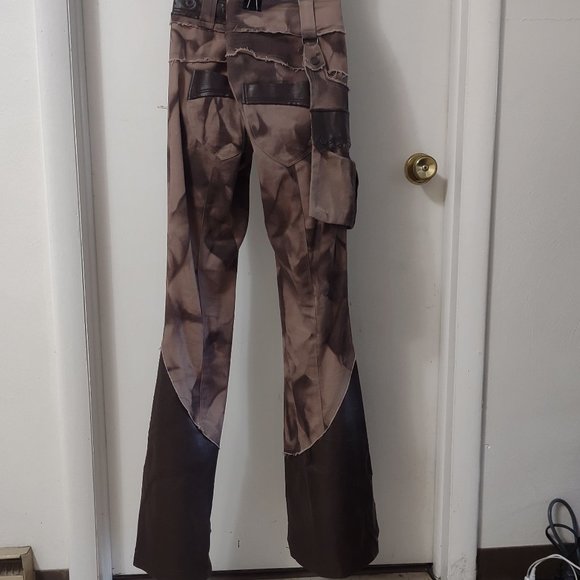LIP SERVICE Desert Apocalypse Line Pants Brown Beige Size 28 ISO also for SALE - Picture 10 of 15